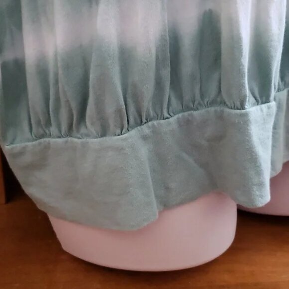 Two plus size pullover casual tops 3X in taupe and sage by Maurices and Chaps - Picture 10 of 14